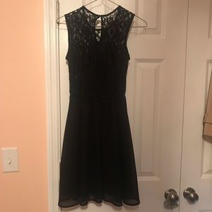 H&M lace top babydoll dress